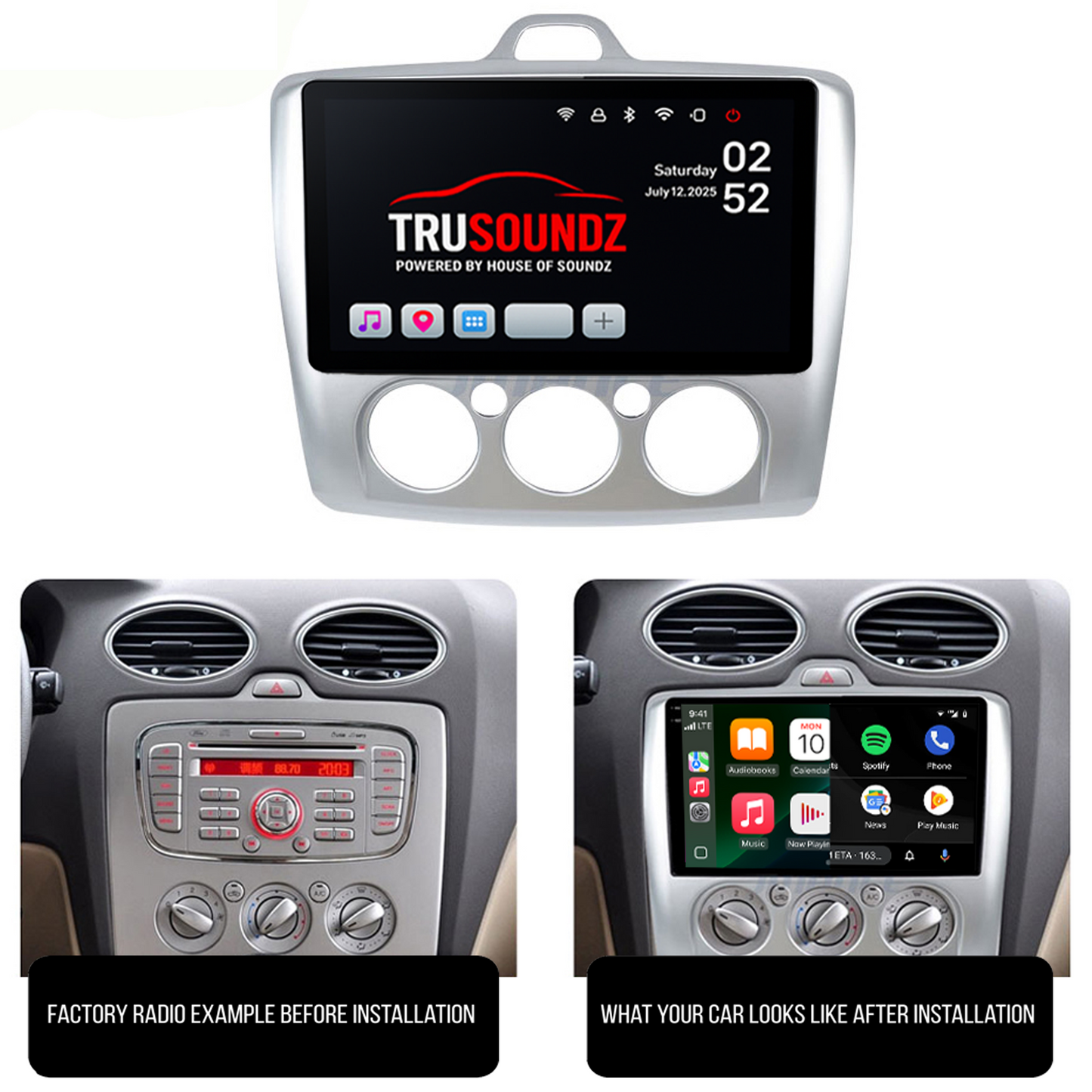 Ford Focus 2004-2011 Fitting Kit