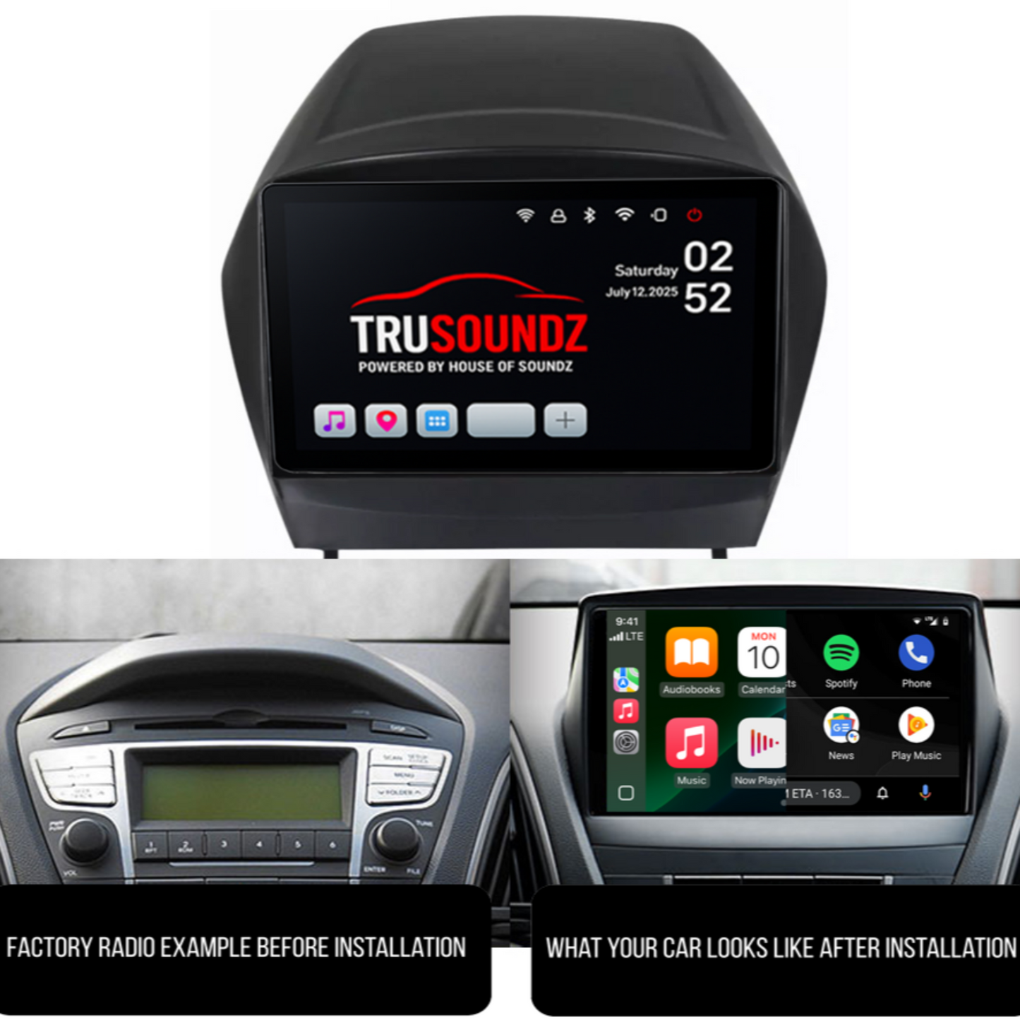 Hyundai ix35 2009-2015 Fitting Kit