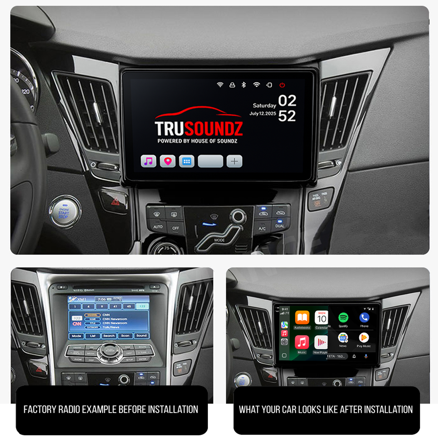 Hyundai i45 2009-2012 Fitting Kit