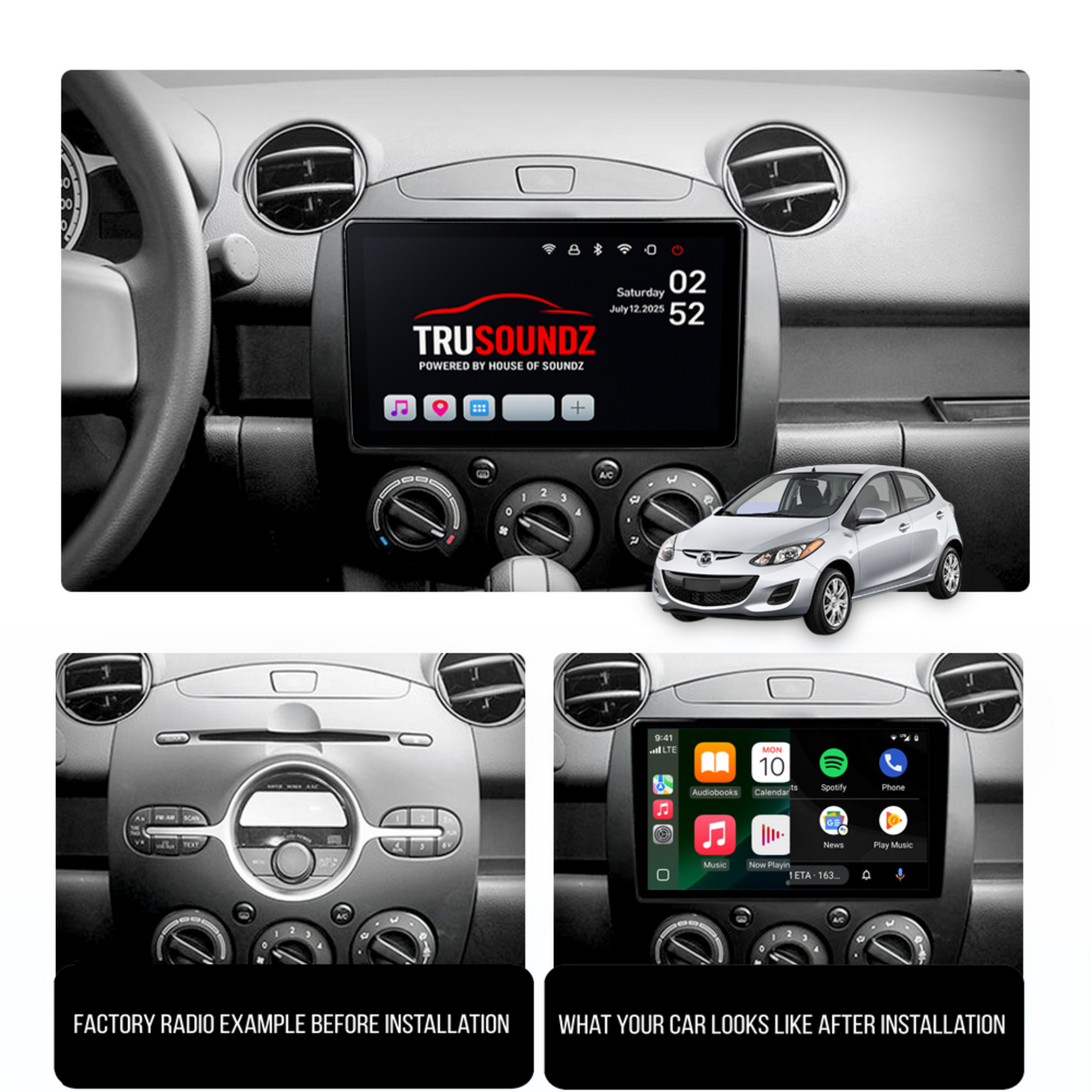 Mazda 2 2007-2014 Fitting Kit