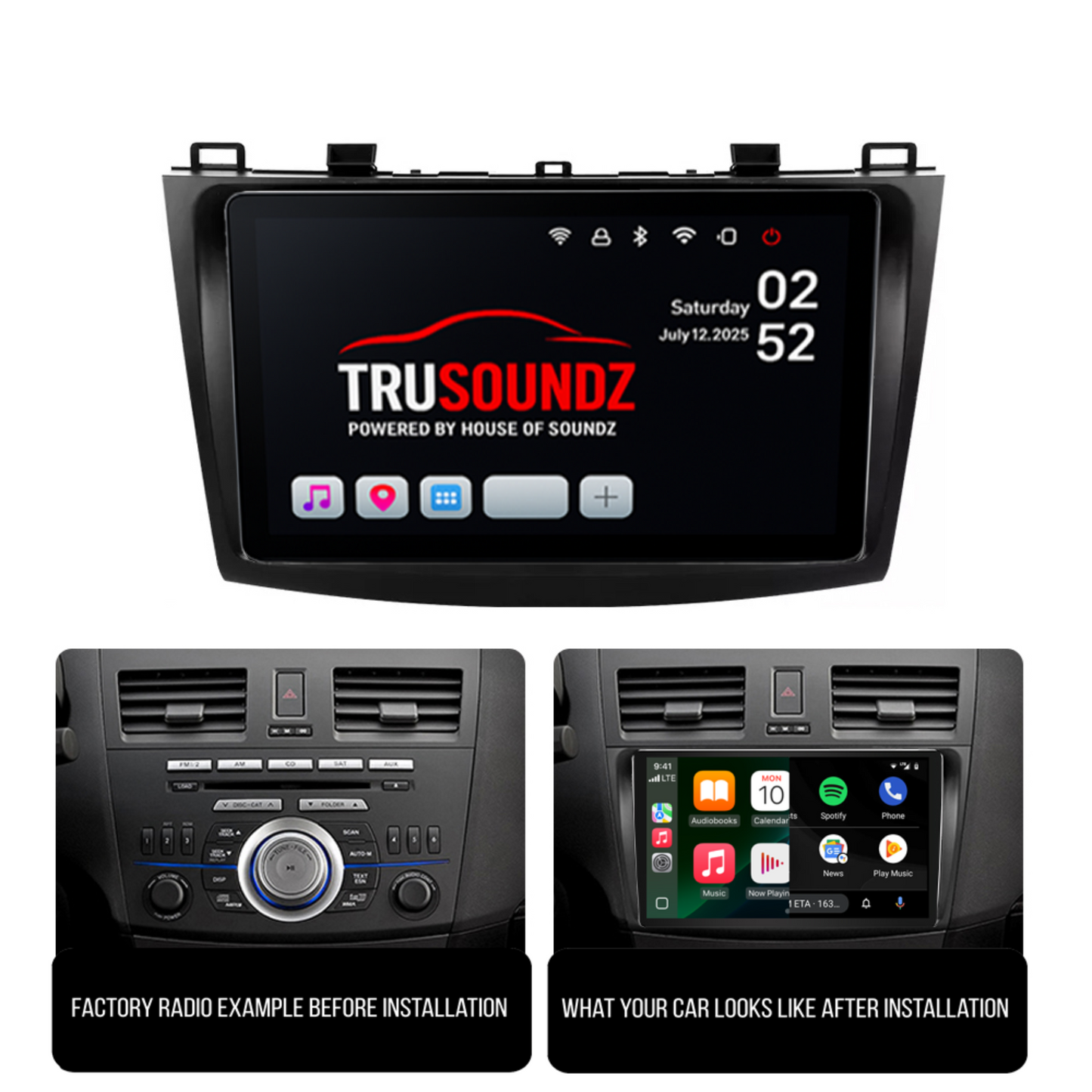 Mazda 3 2009-2013 Fitting Kit