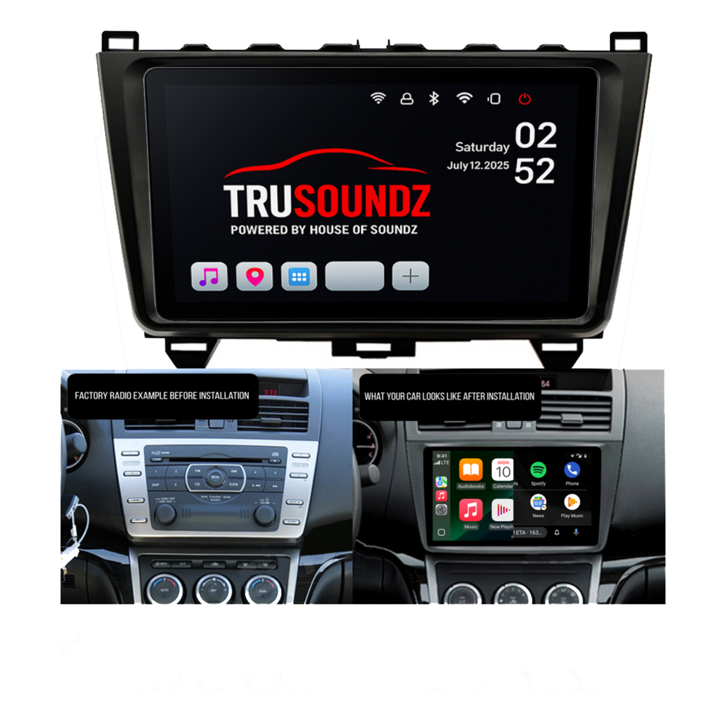 Mazda 6 2008-2012 Fitting Kit