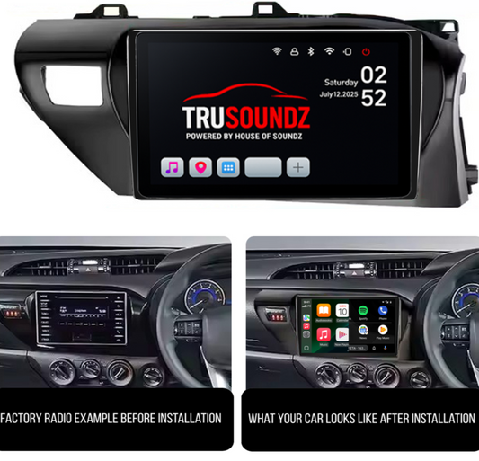 Toyota Hilux N80 2015-2024 Fitting Kit