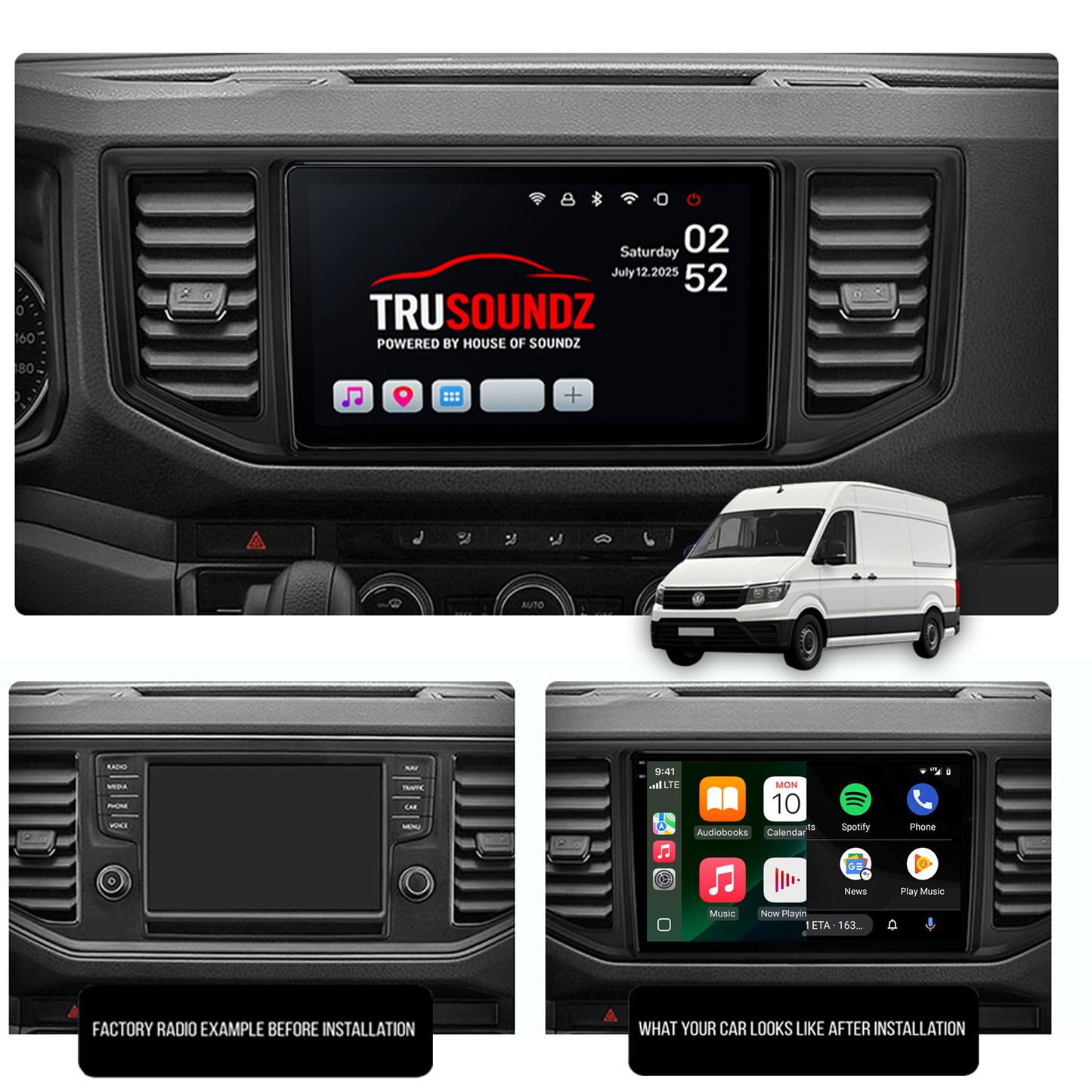 VW Crafter 2017-2021 Fitting Kit